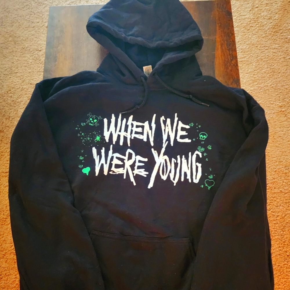 New* (When We Were Young) sweatshirt. black